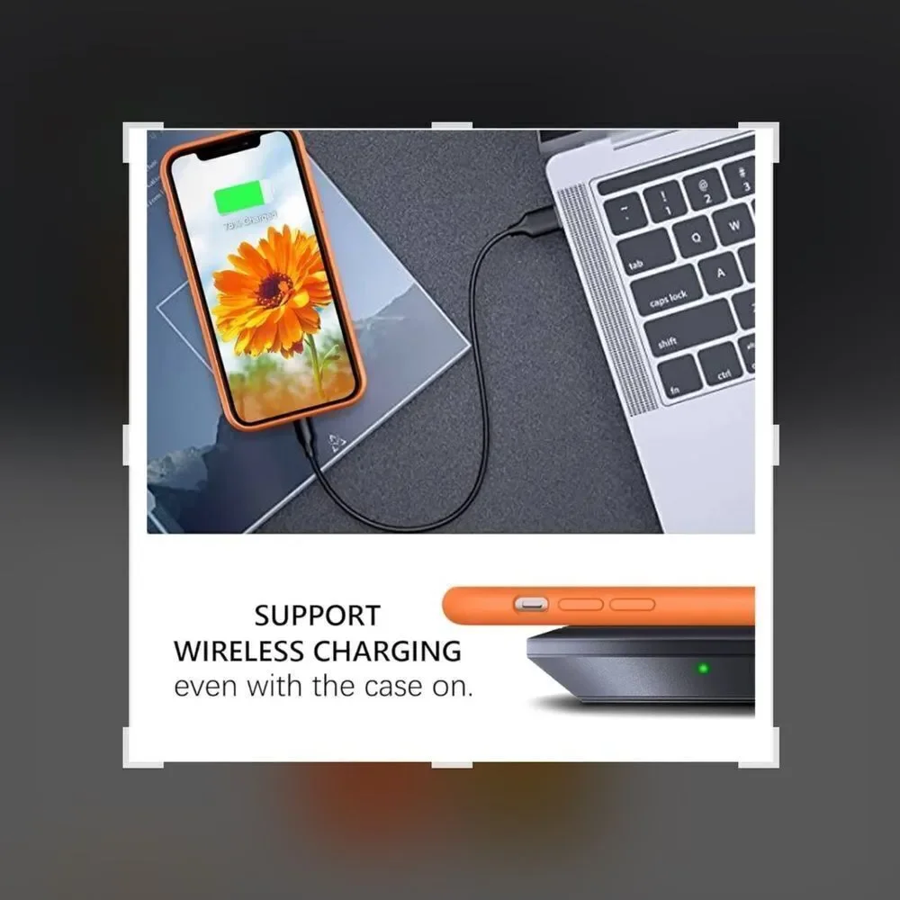 GUAGUA compatible with iPhone XS/X case 5.8 inch liquid silicone, soft gel